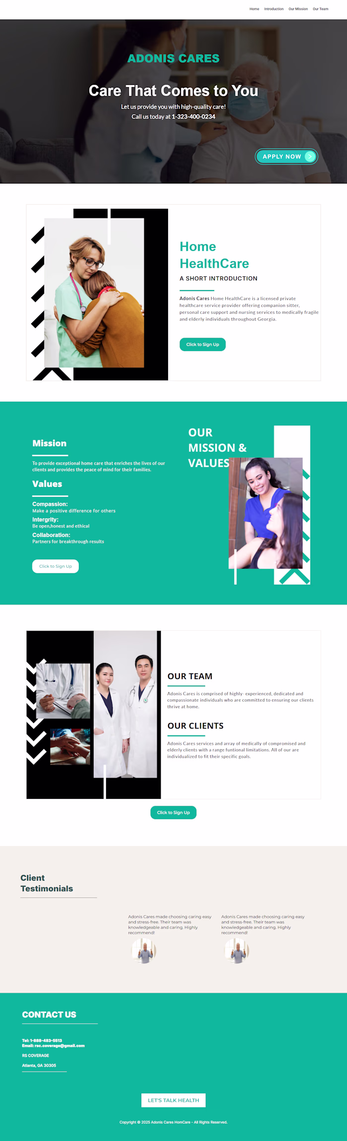 Adonis Cares Home HealthCare