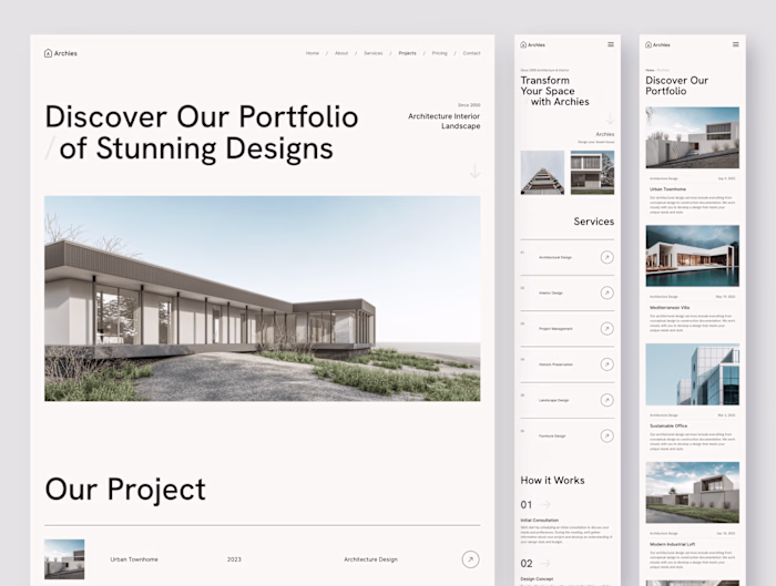 Architecture & Design Interior Framer