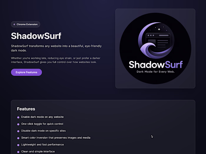 ShadowSurf transforms any website into