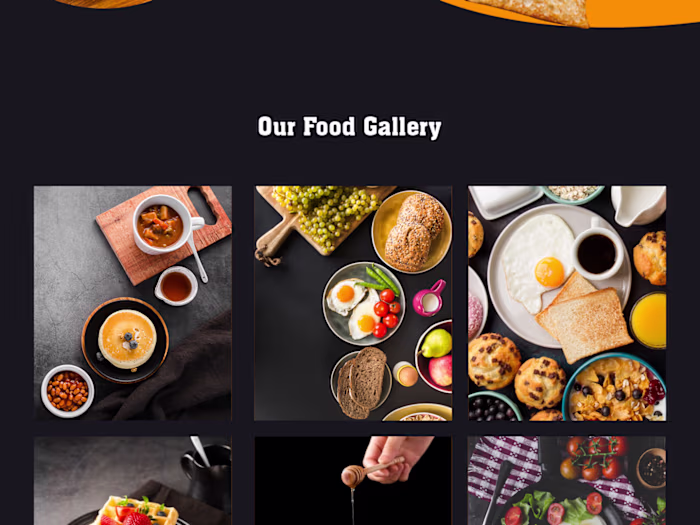 Breakfast-Website Design