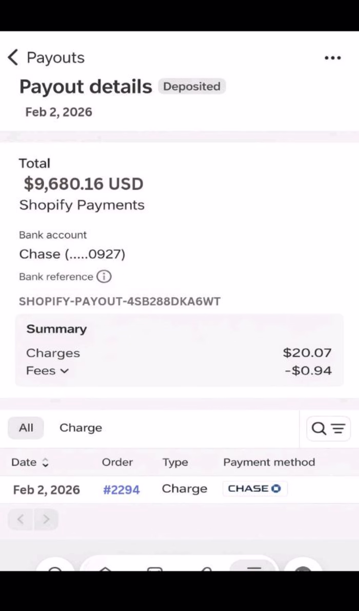 A client showing me his