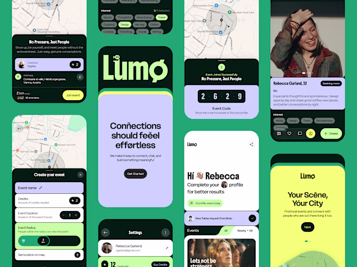 Social Events & Dating App