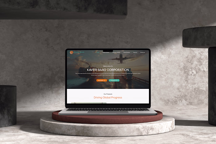 Modern Website for Kaveri Baag Company ⎪Wix Studio