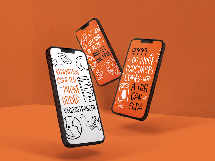 Pizza Place Social Media Stories