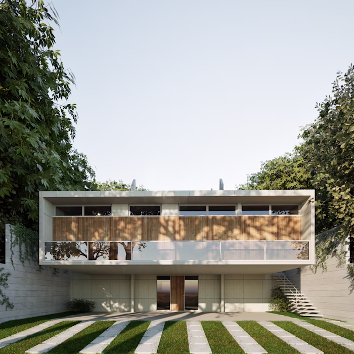 Realistic Exterior render