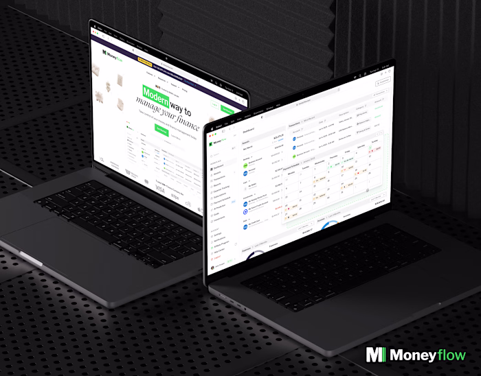Moneyflow: Personal Finance Management Platform, UX/UI Design