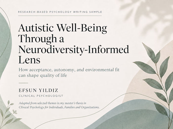 I wrote this research-based psychology