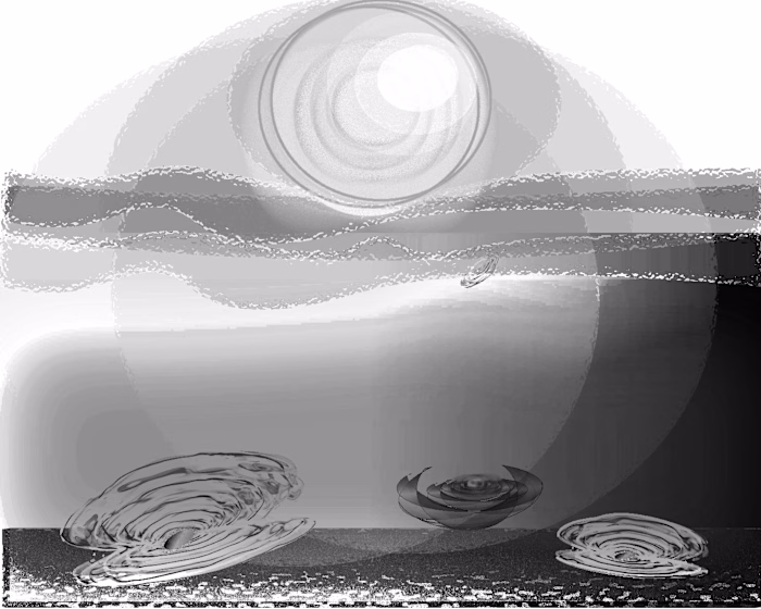 Shells in the Path of Light