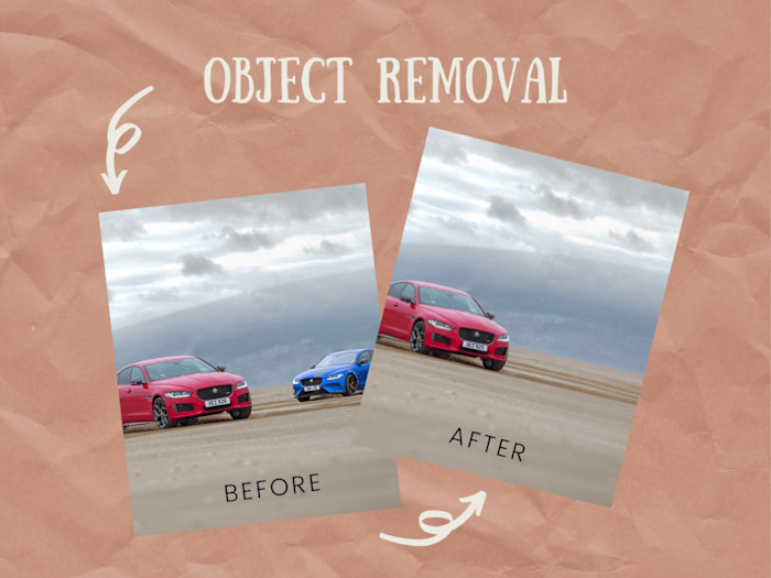 I will remove object from photo by photoshop editing professiona