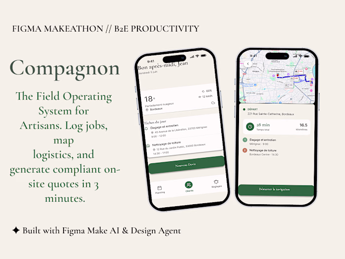 Meet Compagnon — a mobile-first