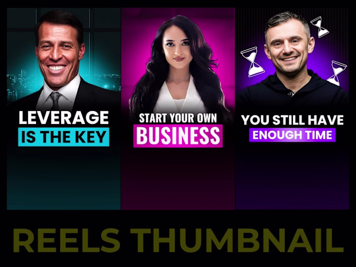 Eye-catchy Reels Thumbnail/Cover