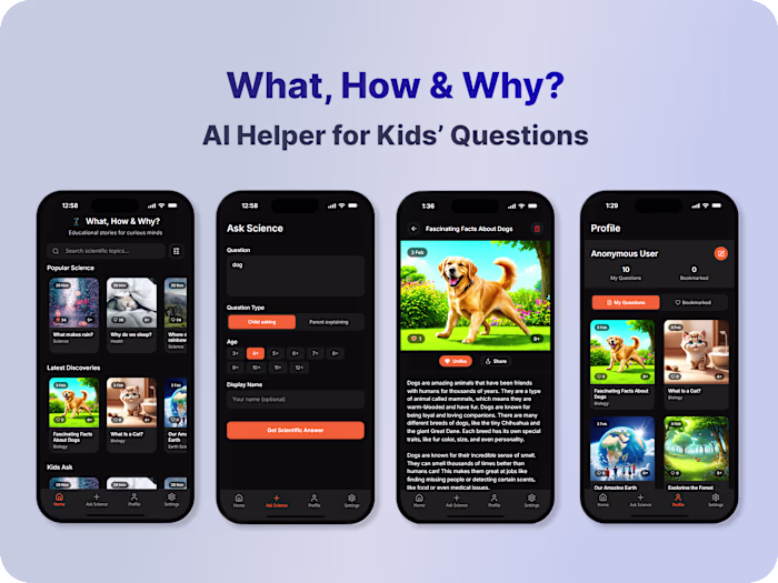 AI Prototype for Kids’ Questions