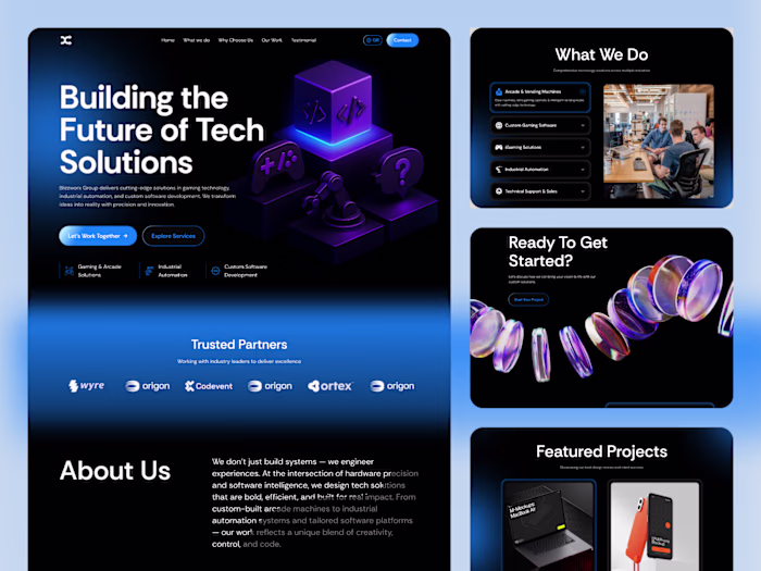 Agency Website Design