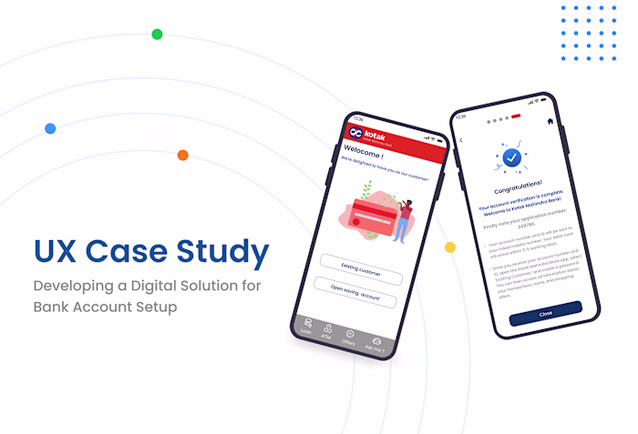 Case Study- Bank Account Setup :: Behance