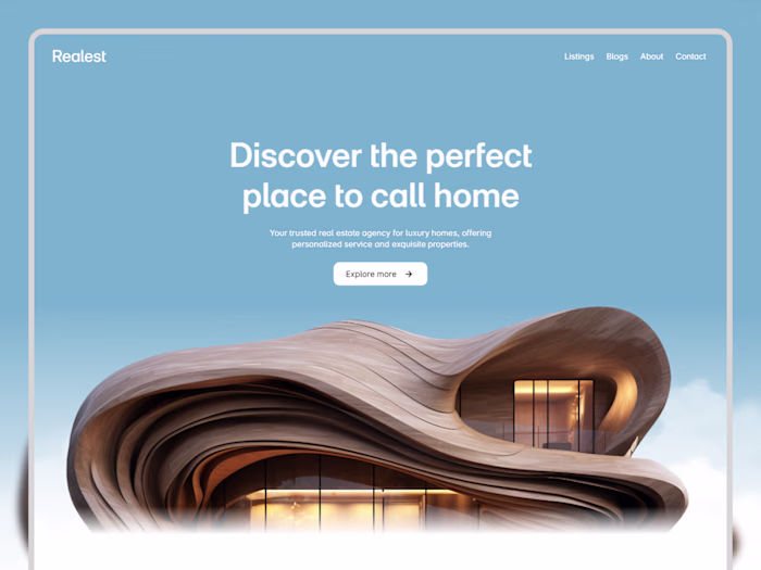 Realest — Real Estate & Agency Template