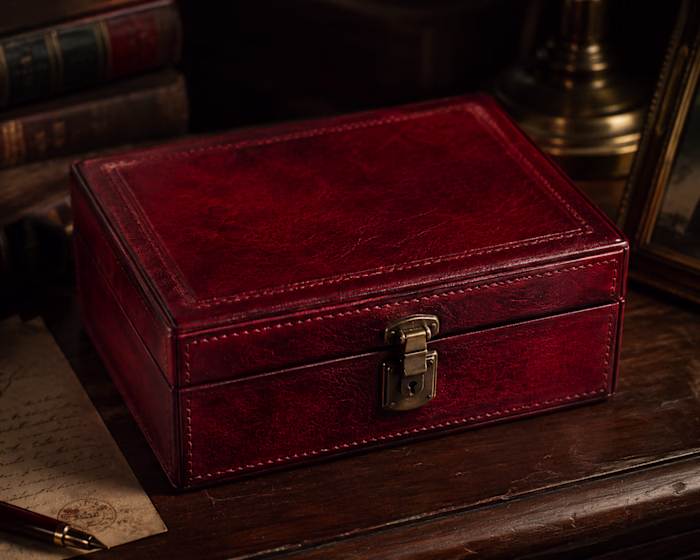 The Leather Red Box