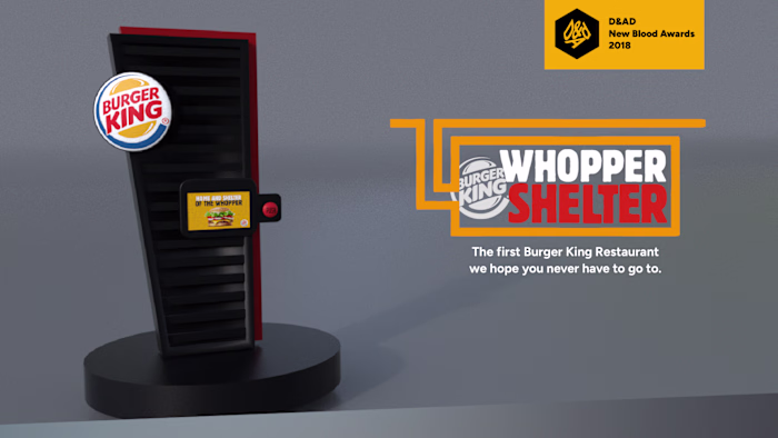 Burger King: The Whopper Shelter (Student Work)