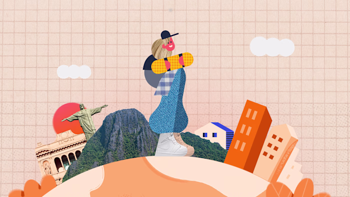 Collage-Style Explainer Animation - Nomad Nest | Moov Studio