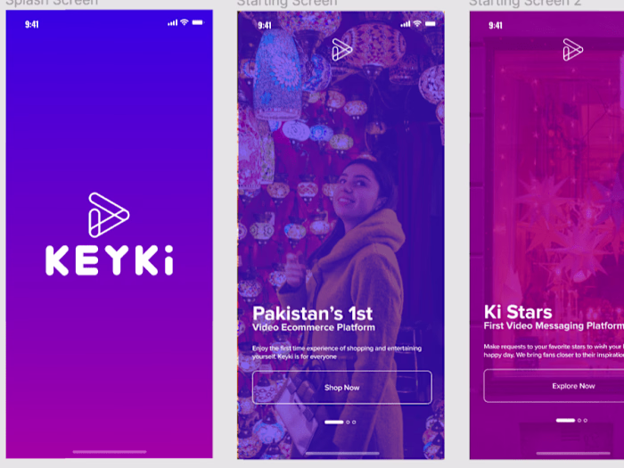 Keyki - Video based E-Commerce App
