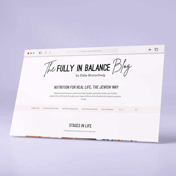 Fully In Balance – Responsive