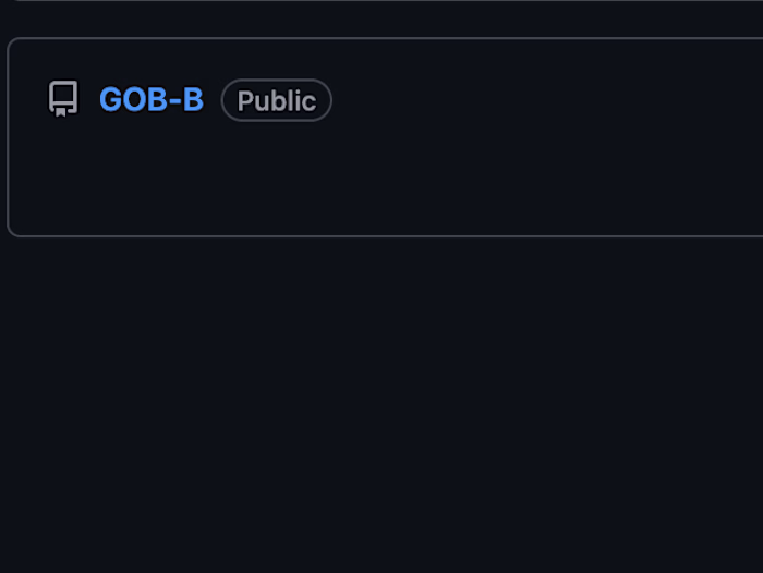 GitHub - rush026/GOD-B