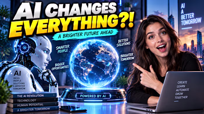 AI YouTube Thumbnail Design |