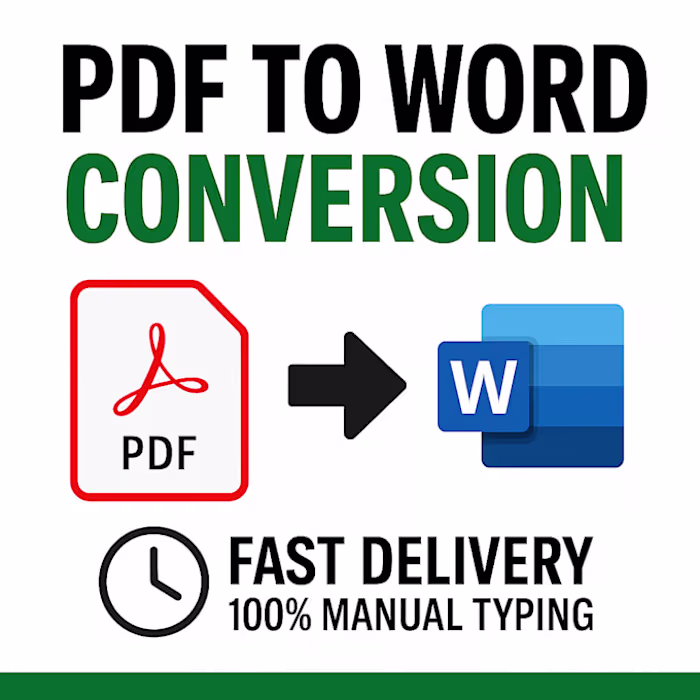 Manual Document Retyping and Formatting