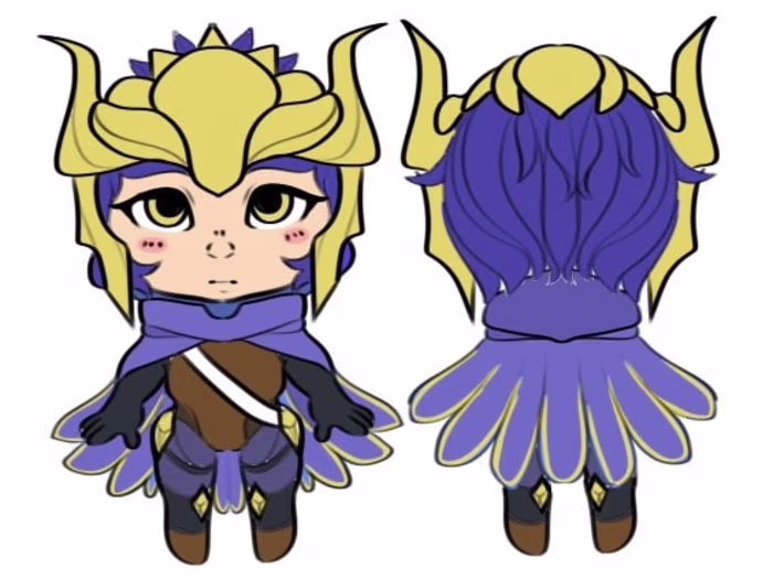 Quinn Plush from LOL