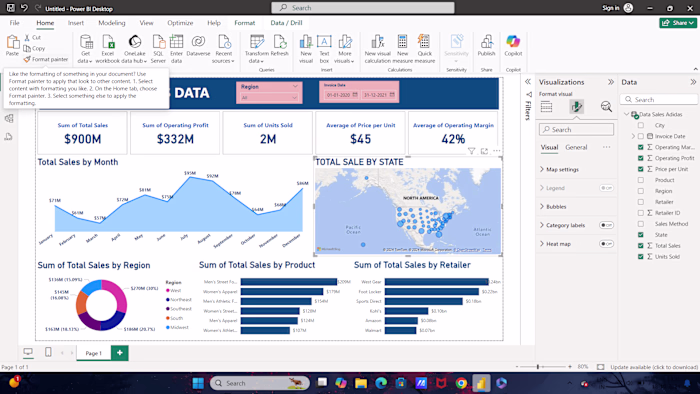 Create A Dashboard Using Power BI