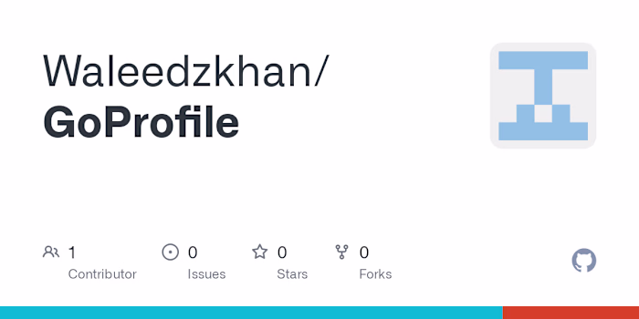 Golang User Profile