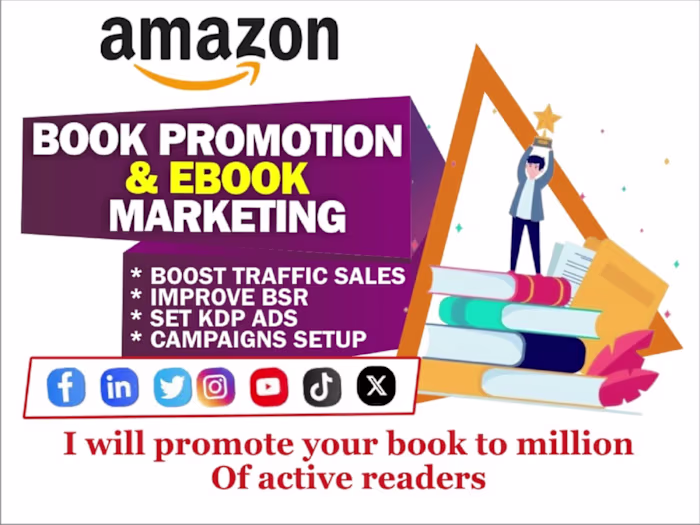 Amazon book promotion | Ebook marketing | Kindle promotion