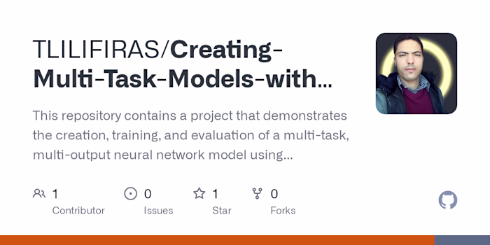 Multi-Task Multi-Output Model with Keras