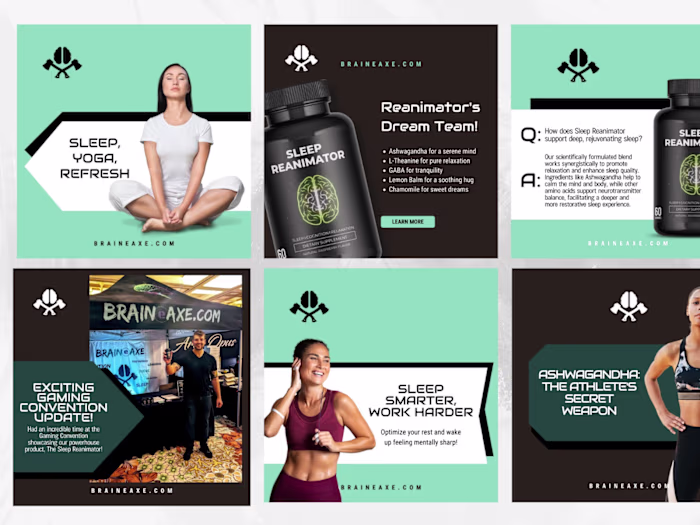 Social Media & Content Strategy Revamp for Braineaxe
