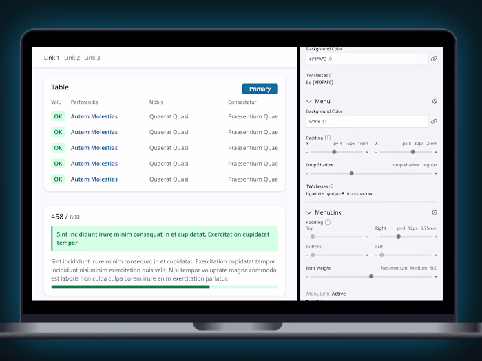 Design GUI - Browser Extension design tool