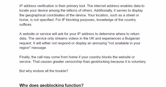 Understanding Geoblocking and Its Mitigation