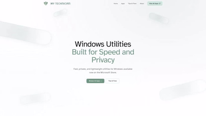 My Technician Website