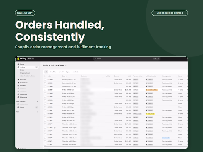 Keeping Shopify Operations Running Smoothly