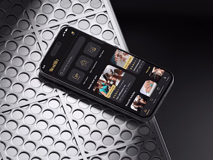 Beautifi - Service Booking Mobile App: UX/UI Case Study