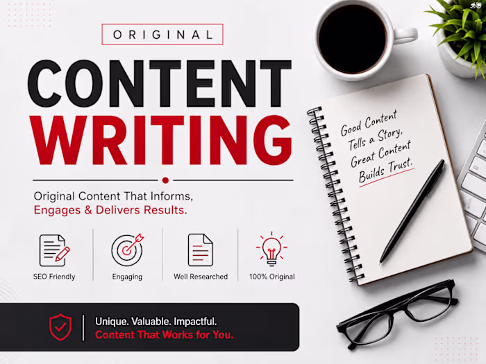 CONTENT WRITING Engage Your Audience. Grow Your Brand.