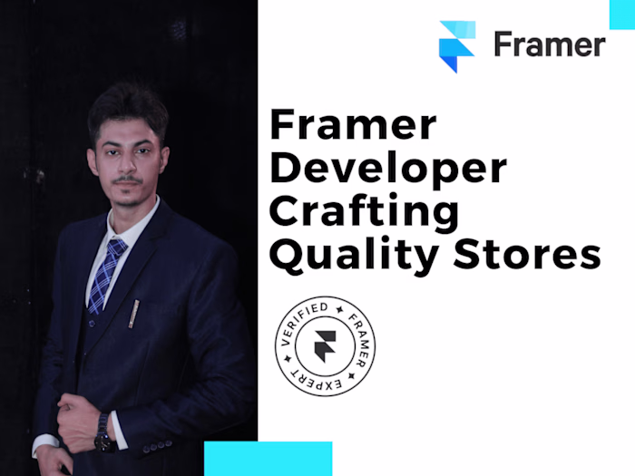 Framer Developer Crafting Quality Stores