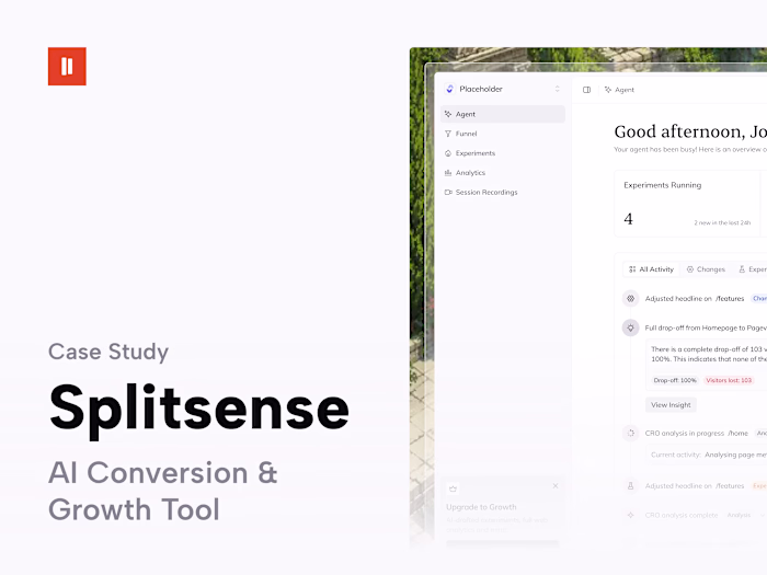 B2B SaaS | AI CRO Platform