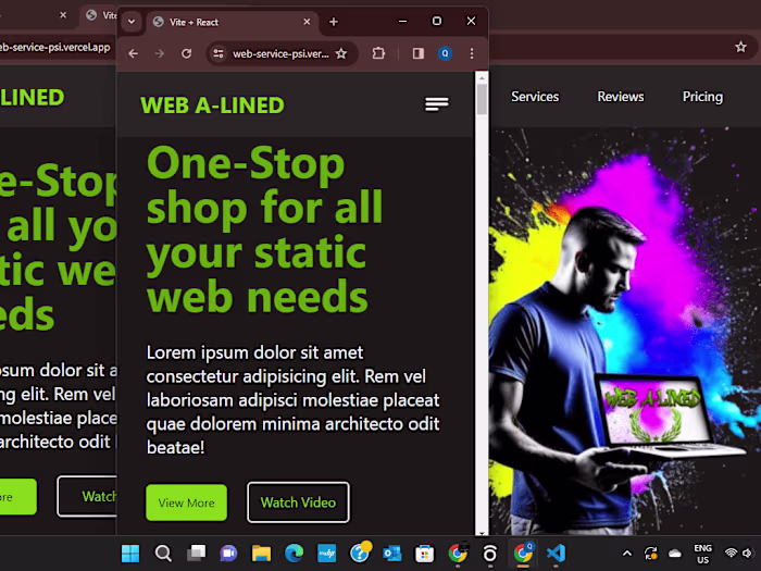 Vite + React