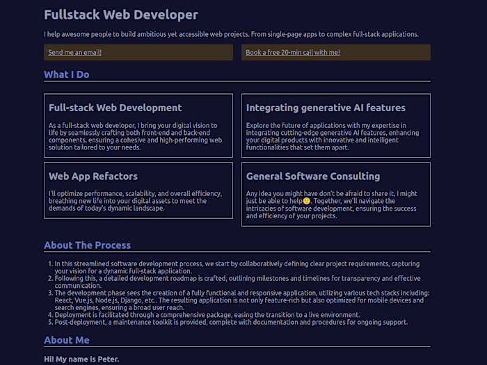Personal Website
