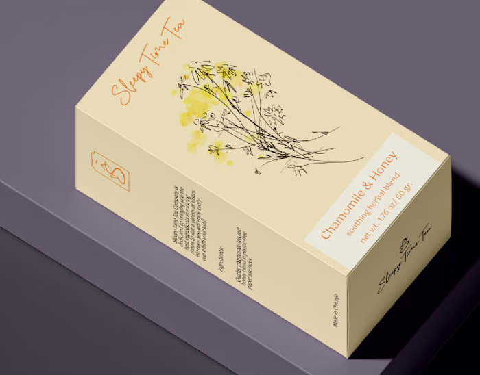 Sleepy Time Tea, brand identity