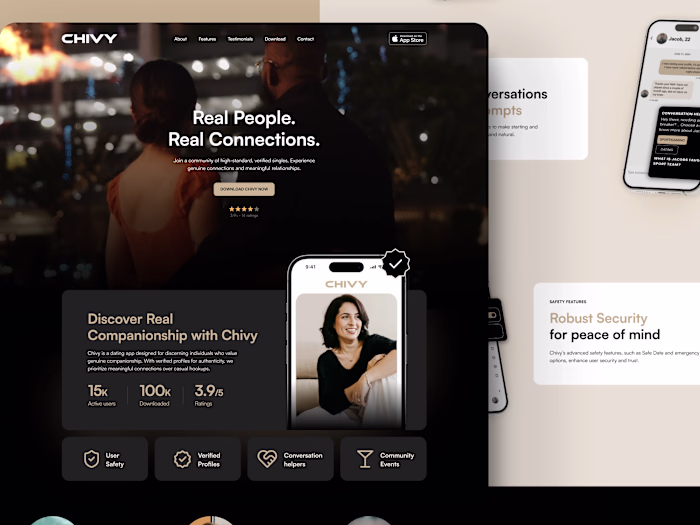 Branding, Product & Web Design, Mobile UX/UI, Framer Development