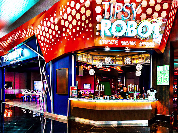 The Tipsy Robot Las Vegas | Design & Development