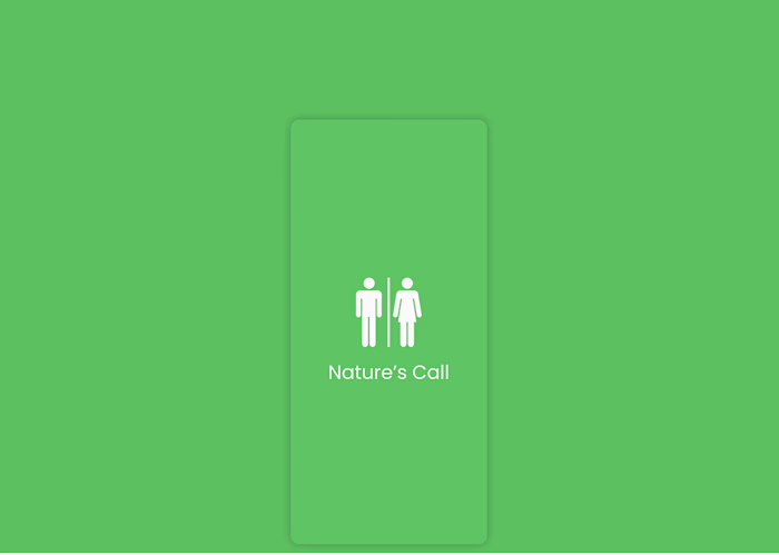 Nature's Call - UI/UX Case Study on Behance