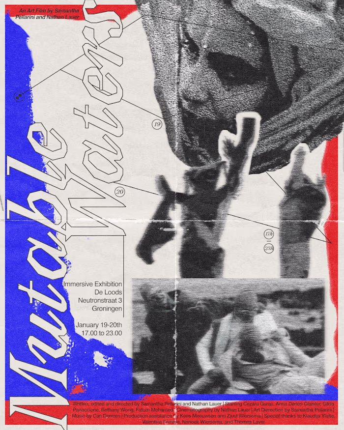 Poster design for film, "Mutable