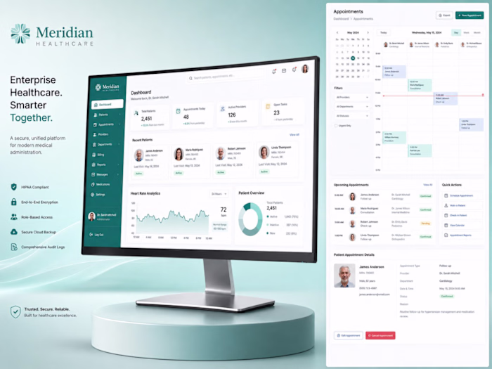 Meridian Healthcare Management Platform