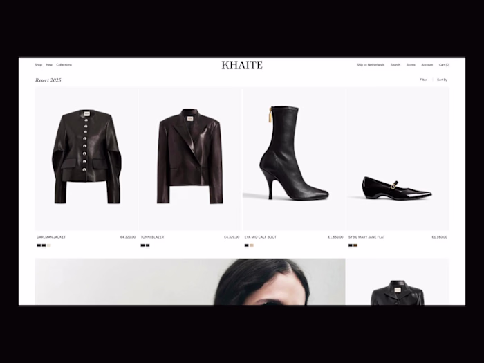 Created a modern fashion storefront
